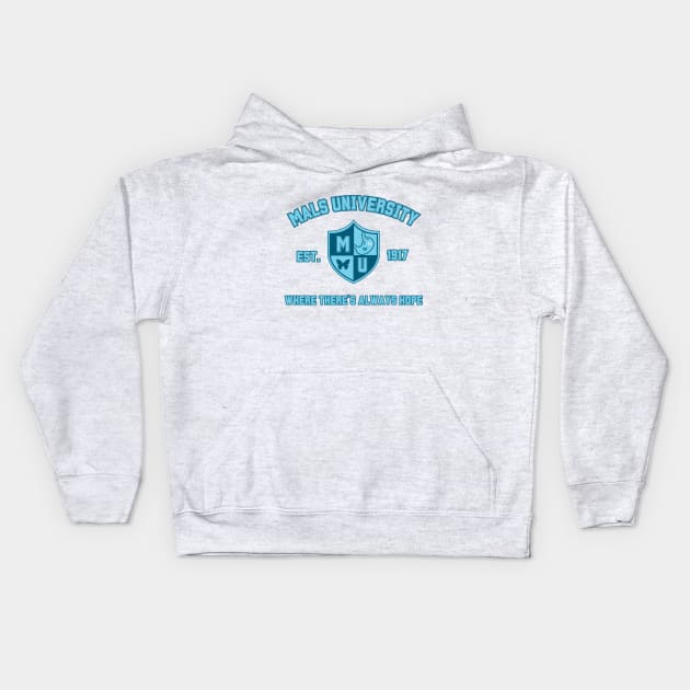 MALS University (Where There's Always Hope & Butterfly) Kids Hoodie by NationalMALSFoundation